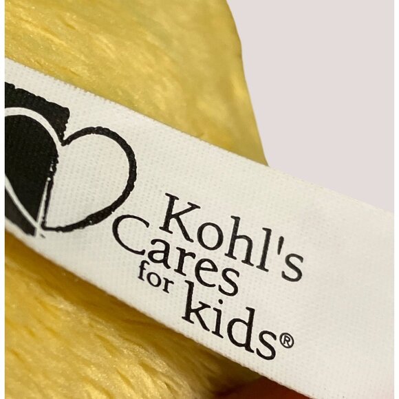 Vintage Kohl’s Cares Dr. Seuss Yellow Sneetches Plush Toy 16" Soft Cuddly Stuff - Picture 6 of 8